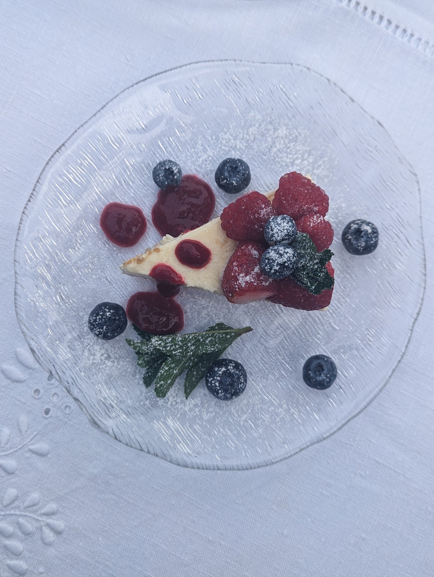 Summer Berry Cheesecake