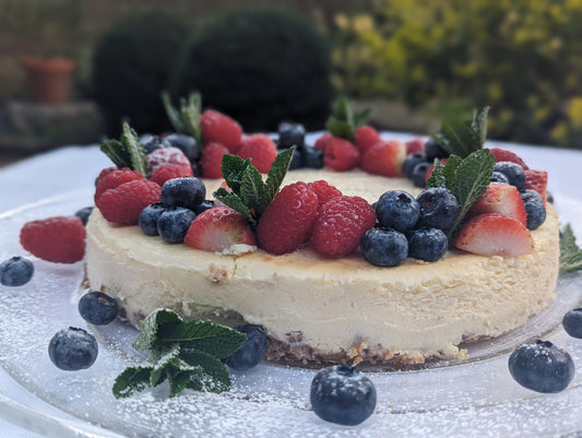 Summer Berry Cheesecake